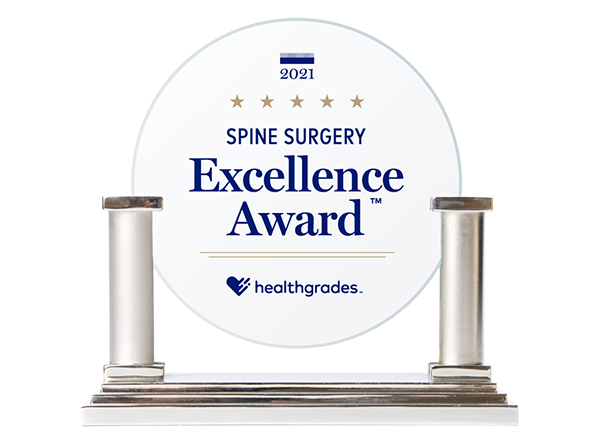 healthgrades Spine Surgery Excellence Award 2021 healthgrades Spine Surgery Excellence Award 2021