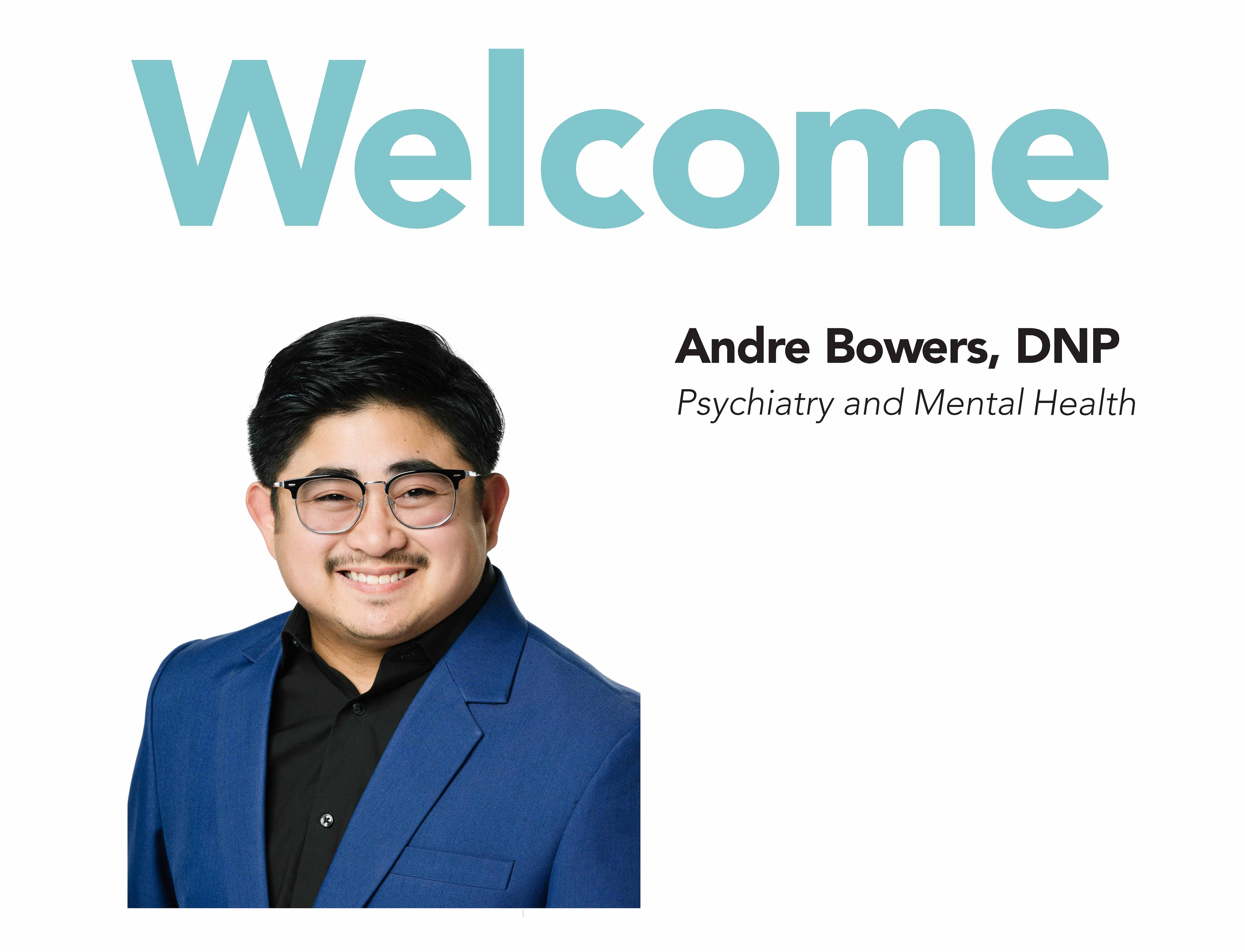 Andre Bowers, DNP, Joins Lourdes Behavioral Health