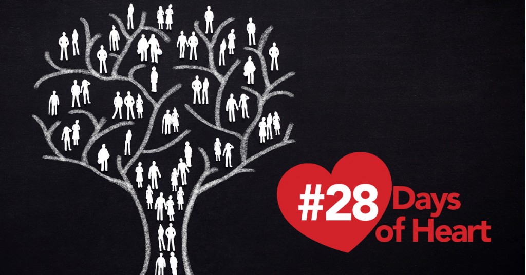 28 Days of Heart: Family Tree