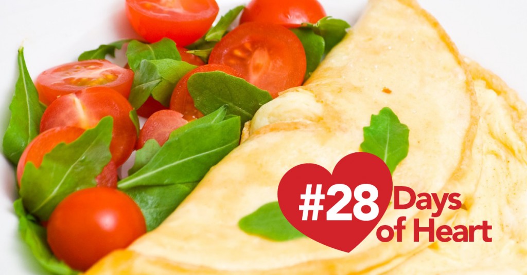 28 Days of Heart: Omelet