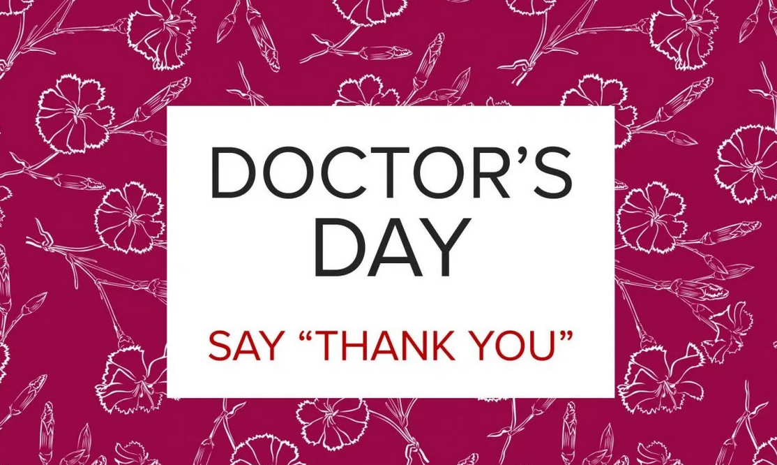 Doctor's Day: Say Thank You